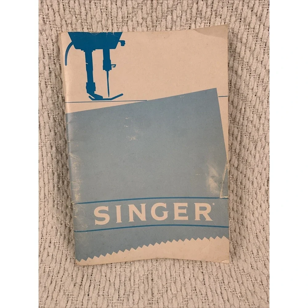 Singer Sewing Machine Model 3314 Owners Manual‎ Original Instruction Guide Book